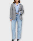 Poco By Pippa Wool Blend Herringbone Blazer - S