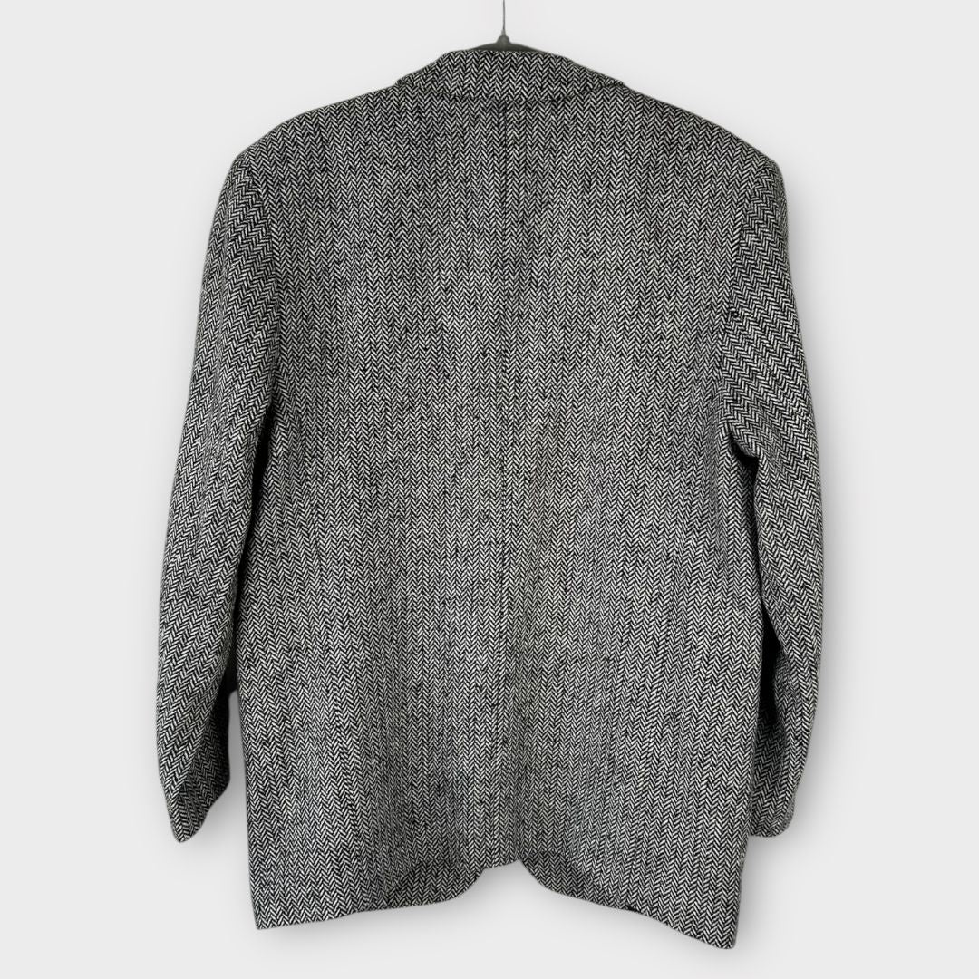 Poco By Pippa Wool Blend Herringbone Blazer - S