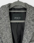 Poco By Pippa Wool Blend Herringbone Blazer - S