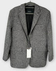 Poco By Pippa Wool Blend Herringbone Blazer - S