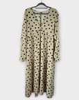 Pretty Lavish Polka Dot Tiered Dress - 12/14 (M)