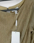Pretty Lavish Rae Cut Out Metallic Maxi Dress - 12