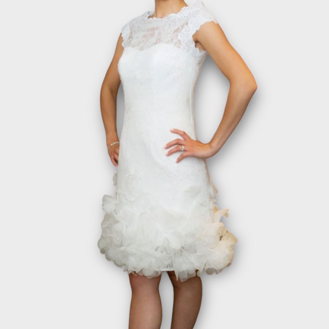 Pronovias Lace Dress - 8