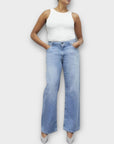 Pulz Wide Leg Denim Jeans - 10 (29/30)