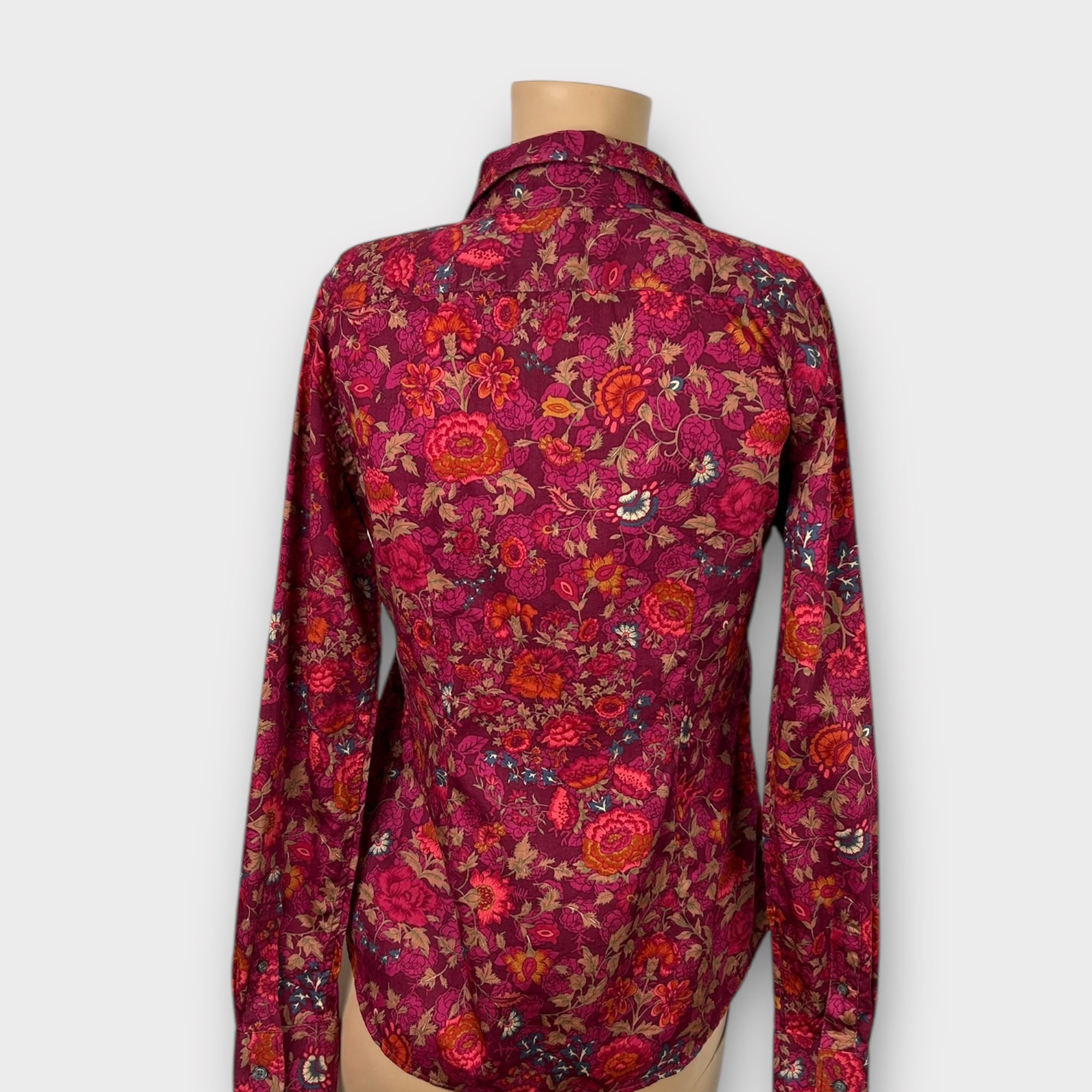 Ralph Lauren Floral Cotton Shirt - 8 (XS)