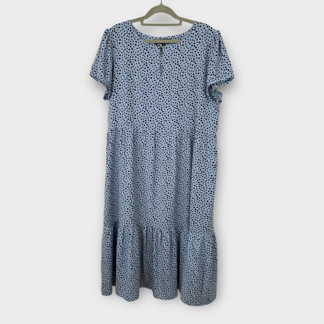 Rant &amp; Rave Polka Dot Midi Dress - 16