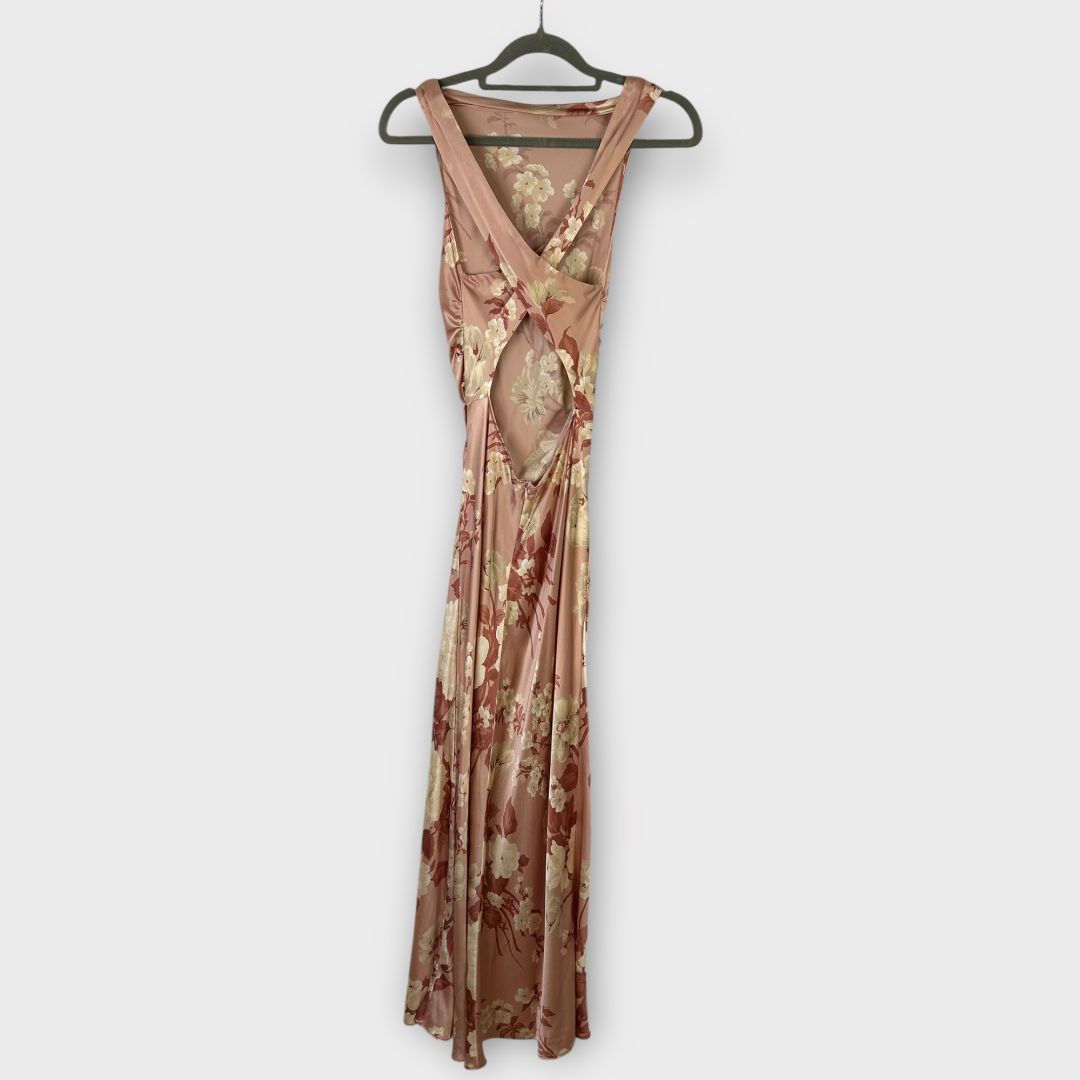Reformation Anaiis Silk Dress - 6