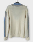 Reiss Cora V-Neck Wool Blend Cricket Jumper - 10 (S)