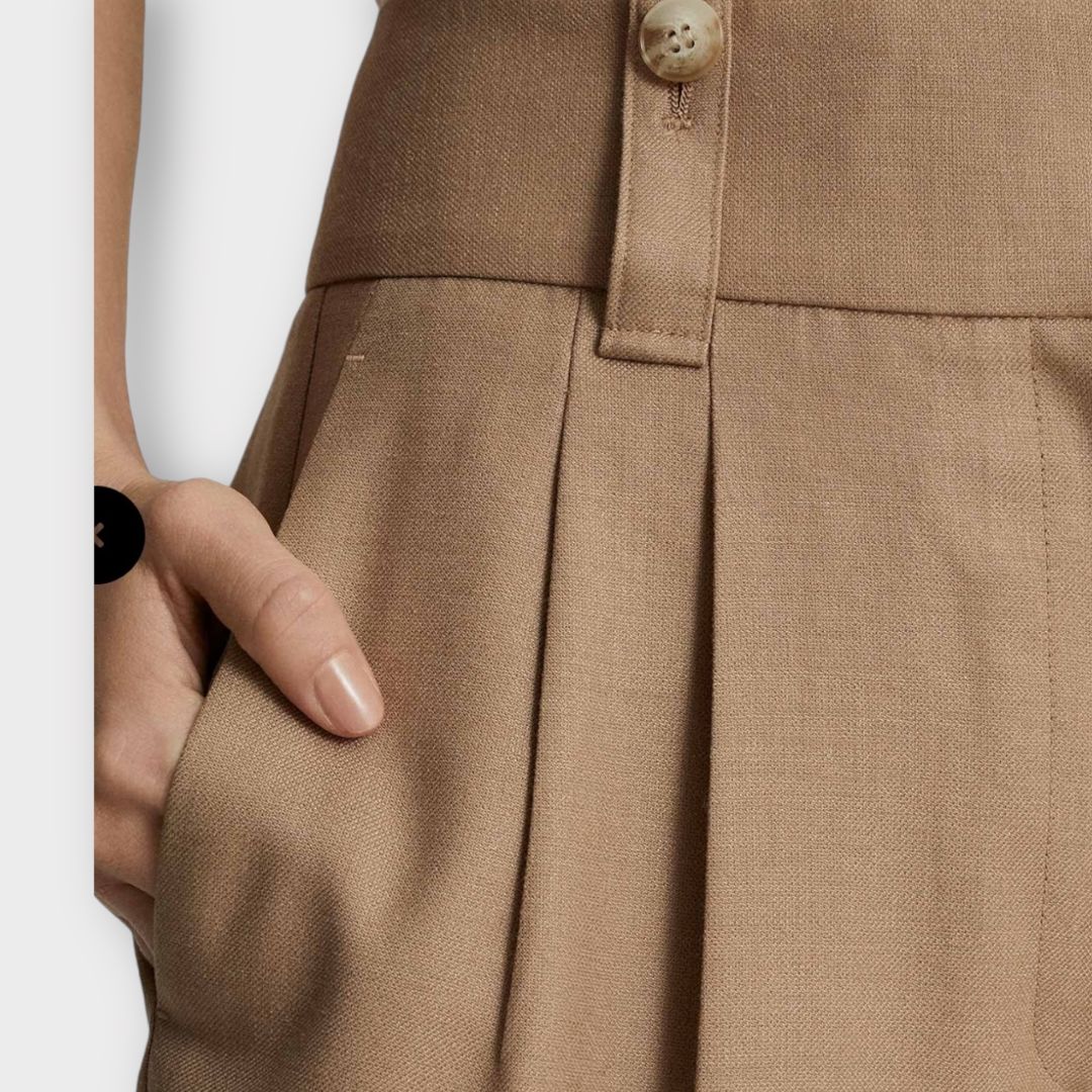 Reiss Esther Wool Blend Trousers - 10