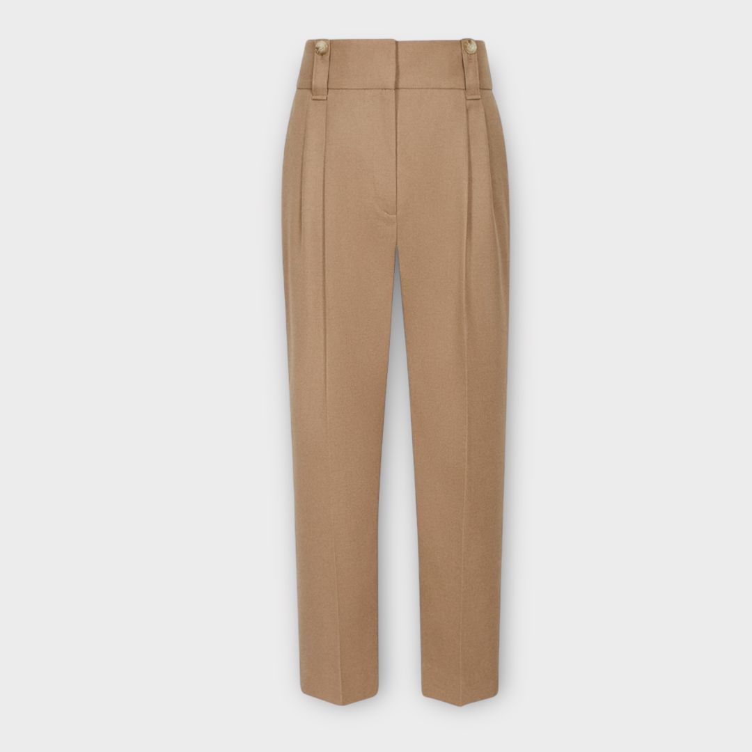 Reiss Esther Wool Blend Trousers - 10