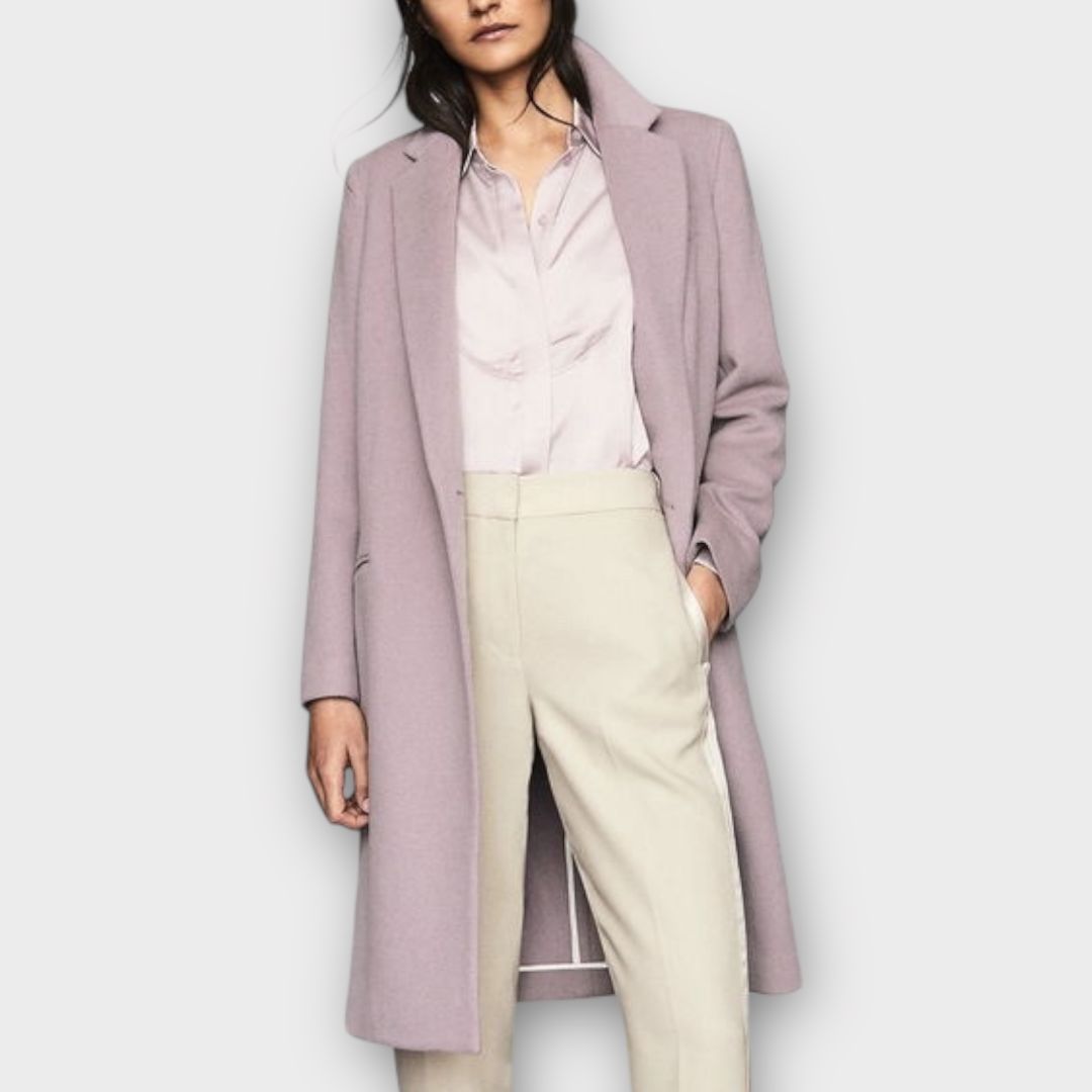 Reiss Eva Wool Blend Overcoat - 10