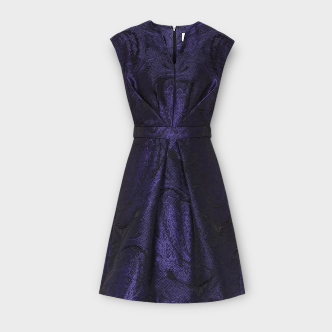 Reiss Evie Jacquard Dress - 10