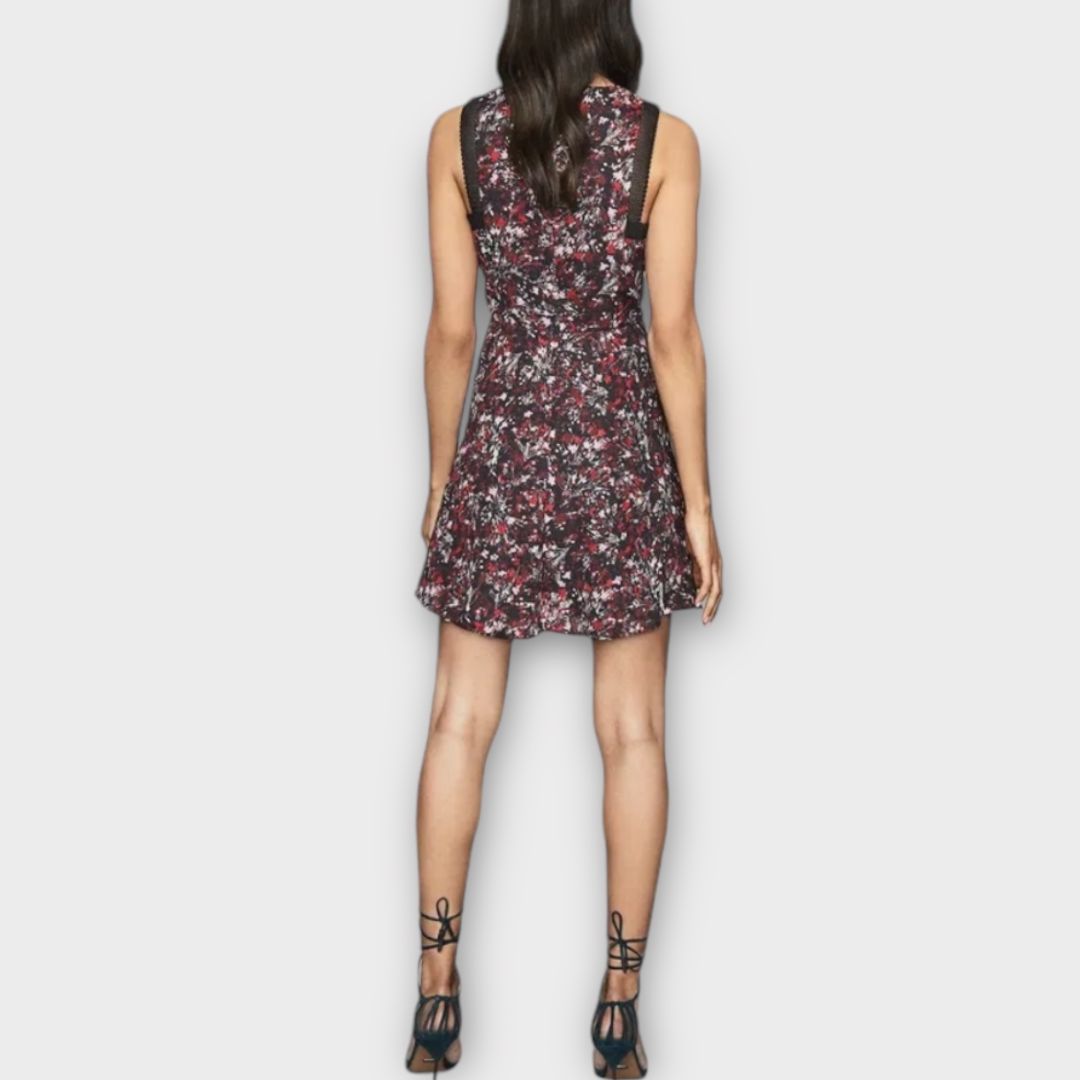 Reiss Louise Floral Ditsy Print Dress - 12