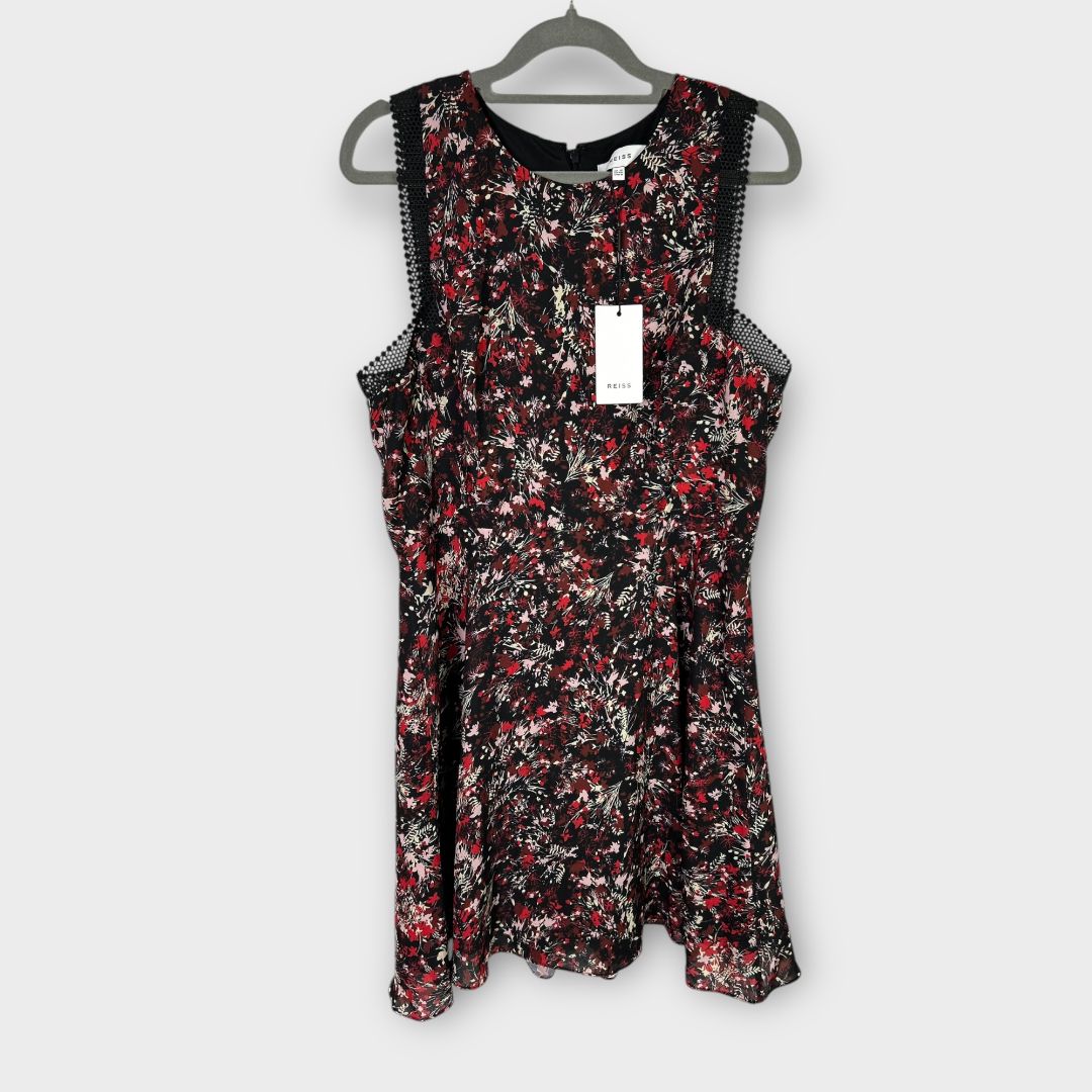 Reiss Louise Floral Ditsy Print Dress - 12