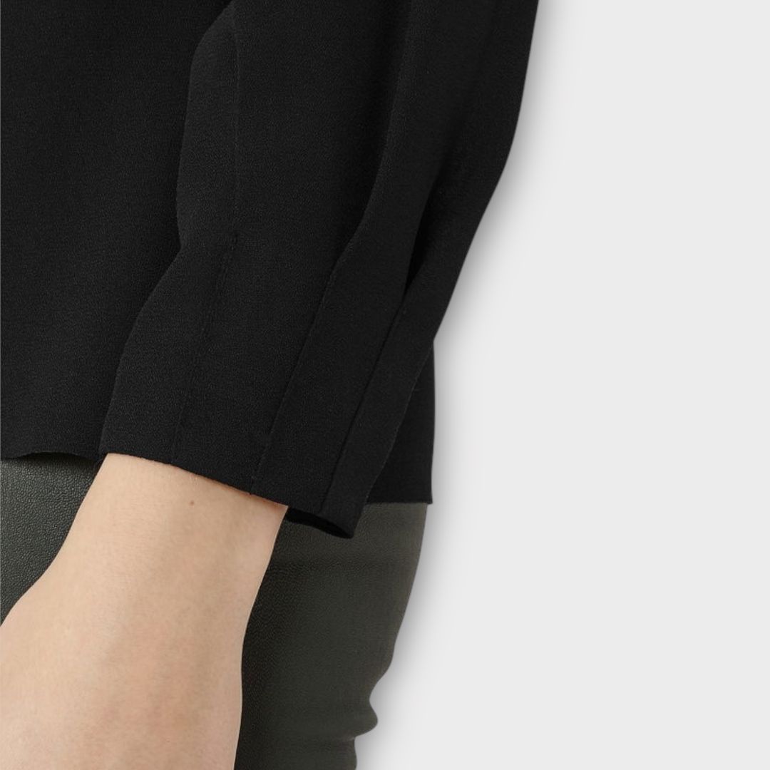 Reiss Nina Draped Long-sleeved Top - 12