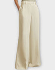 Reiss Solene Wide Leg Split Hem Trousers - 14/16