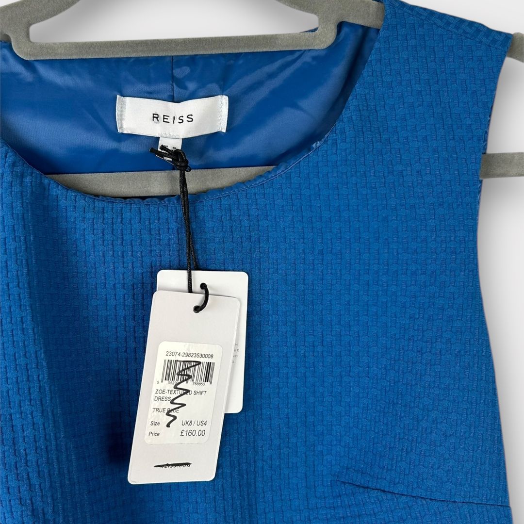 Reiss Zoe Textured Shift Dress - 8