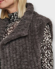 Rino & Pelle Jenna Faux Fur Waistcoat - M