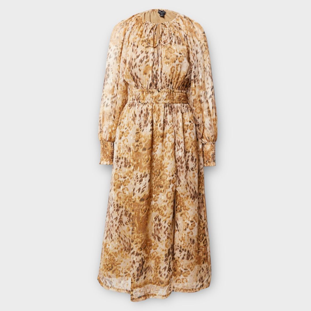 River Island Animal Print Midi Dress - 14