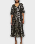 River Island Lurex Detail Smock Dress - 10