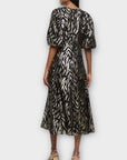 River Island Lurex Detail Smock Dress - 10