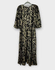 River Island Lurex Detail Smock Dress - 10