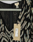 River Island Lurex Detail Smock Dress - 10