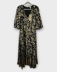 River Island Lurex Detail Smock Dress - 10
