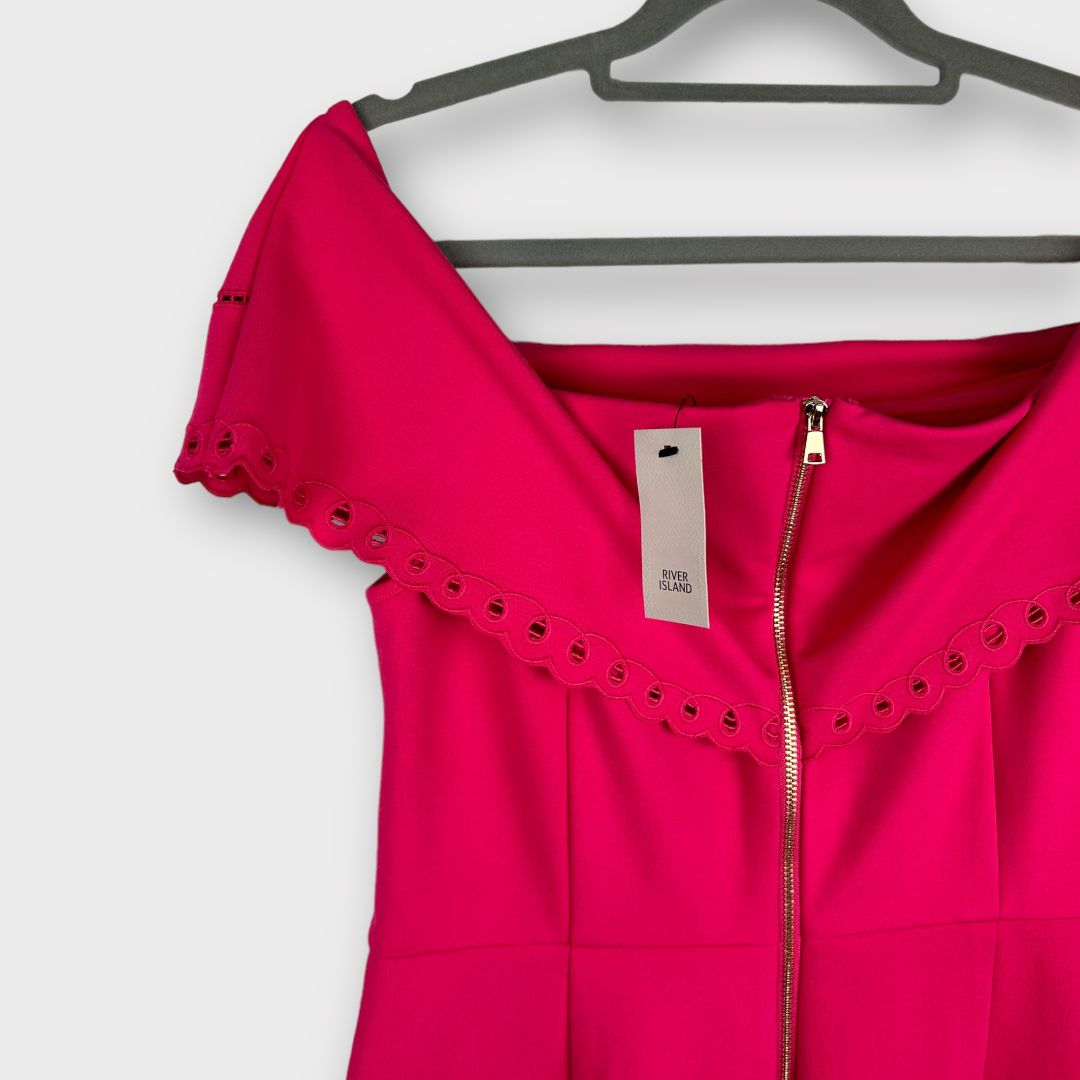 River Island Off The Shoulder Dress - 12
