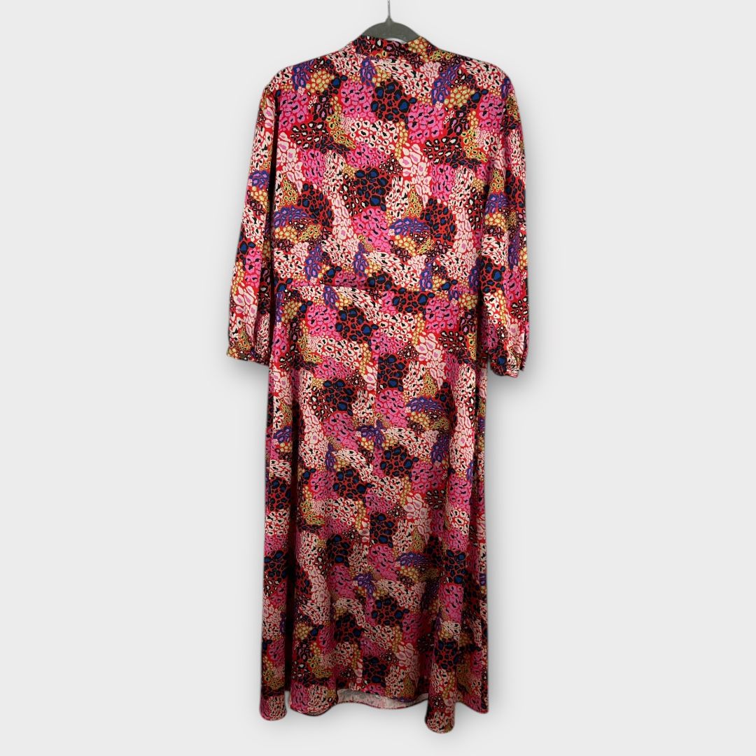 River Island Patterned Midi Dress - 14/16