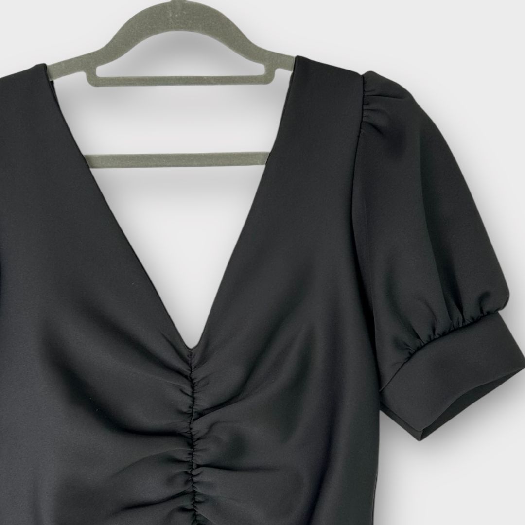River Island Ruched Bodycon Dress - 12/14