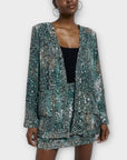 River Island Sequin Blazer - S