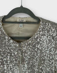 River Island Sequin Bomber Jacket - S