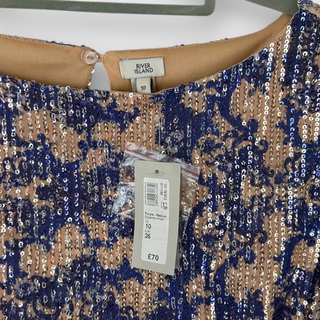 River Island Sequin Dress - 10