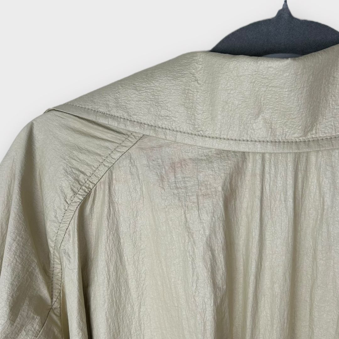 Sandro Metallic Trench Coat - 12/14