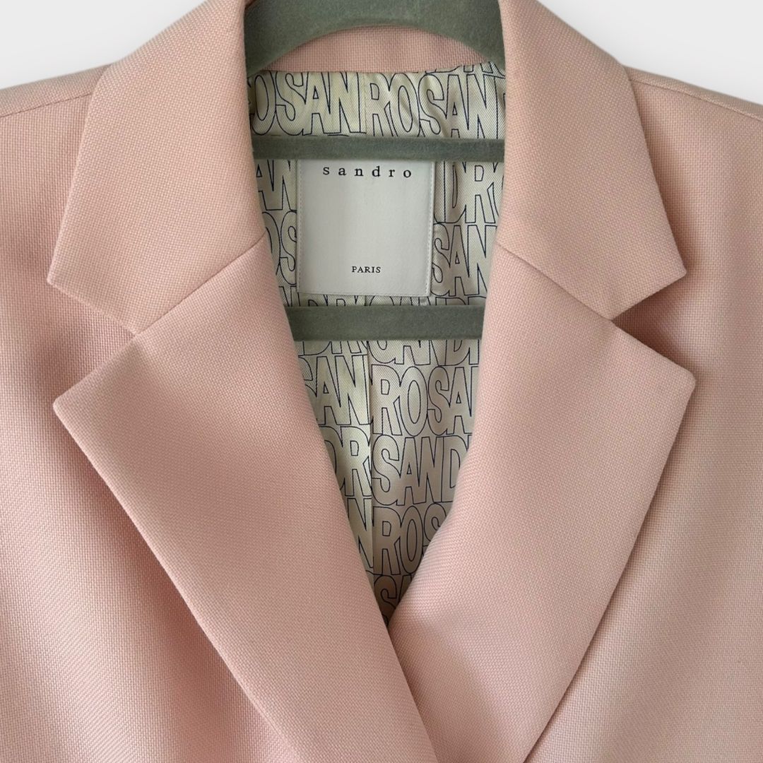Sandro Omer Double-Breasted Blazer - 8