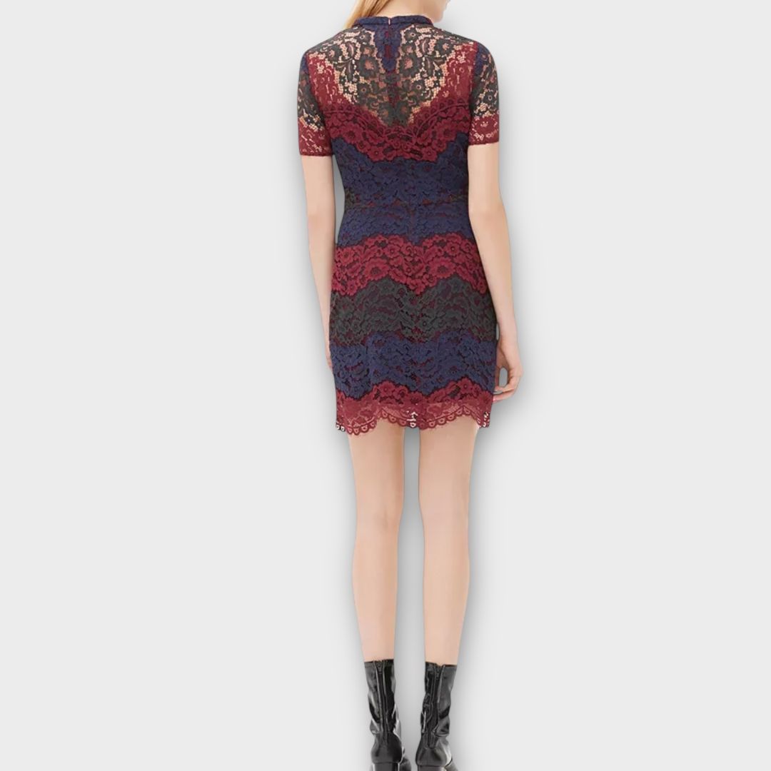 Sandro Rodney Lace Dress - 10