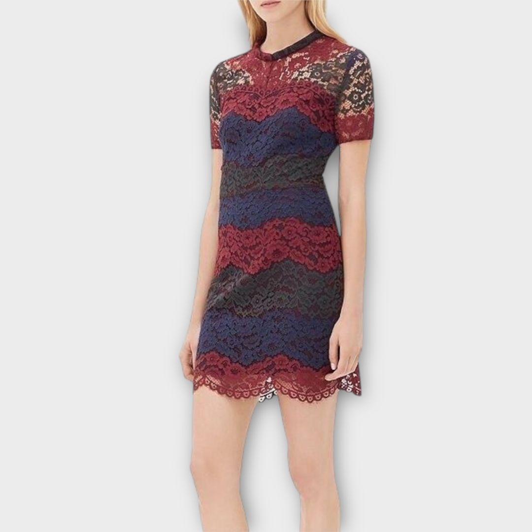 Sandro Rodney Lace Dress - 10