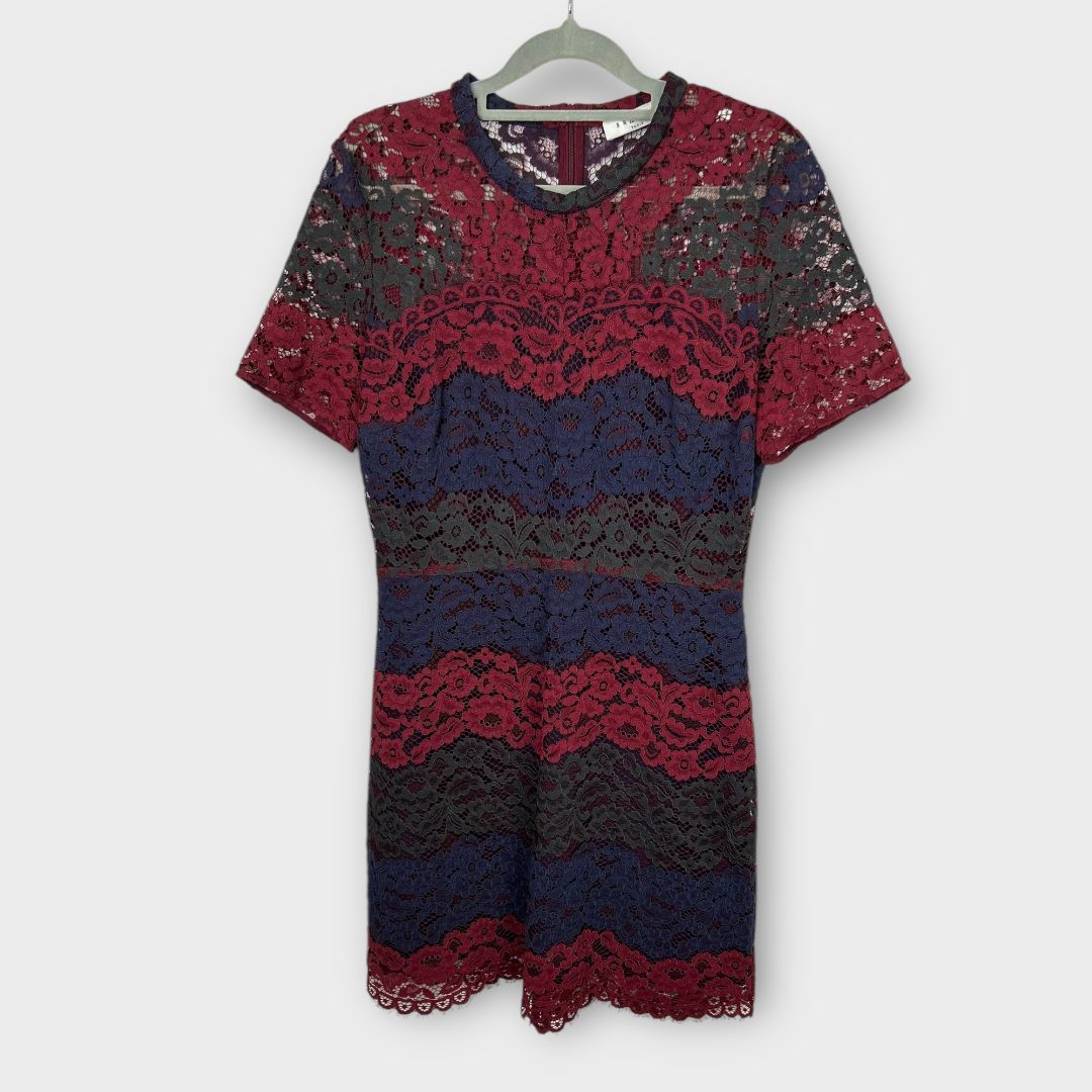 Sandro Rodney Lace Dress - 10