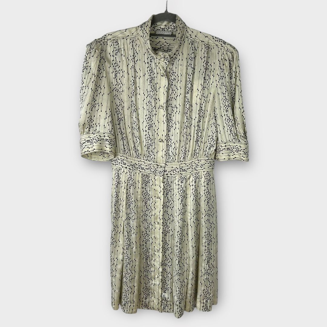 Sandro Short Printed Shirt Dress - 10