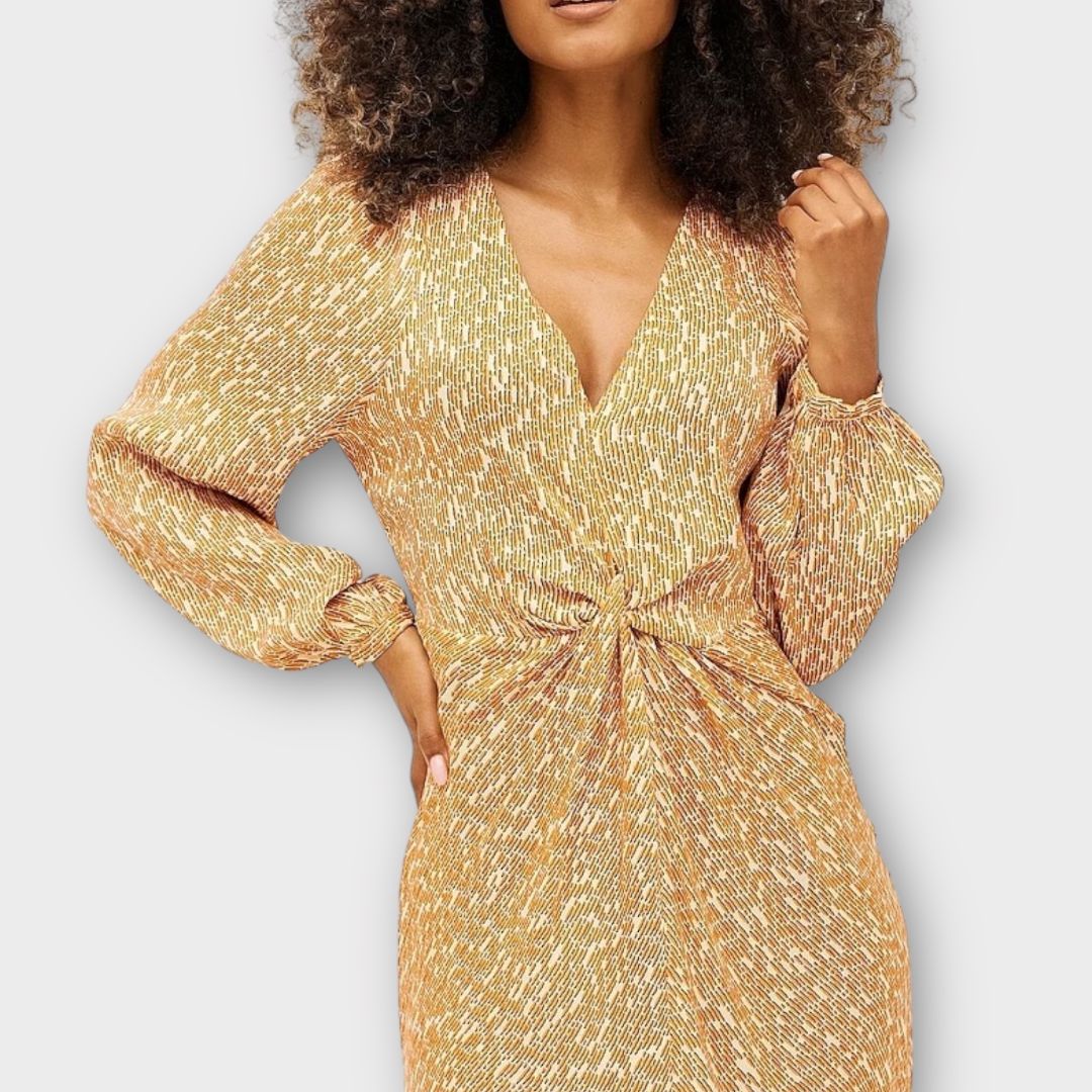 Second Female Rattan Maxi Dress - 8/10 (XS)