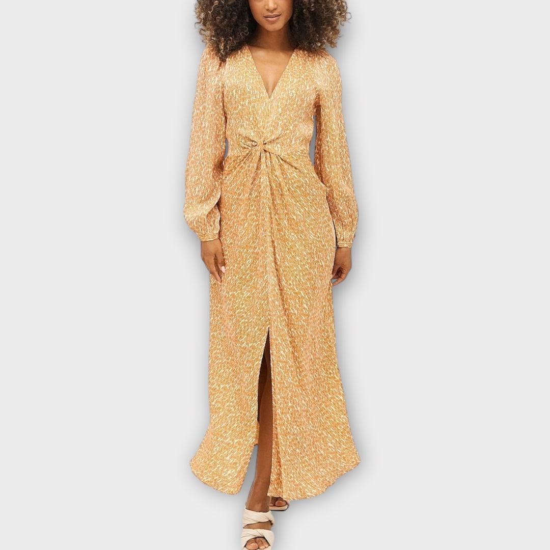 Second Female Rattan Maxi Dress - 8/10 (XS)