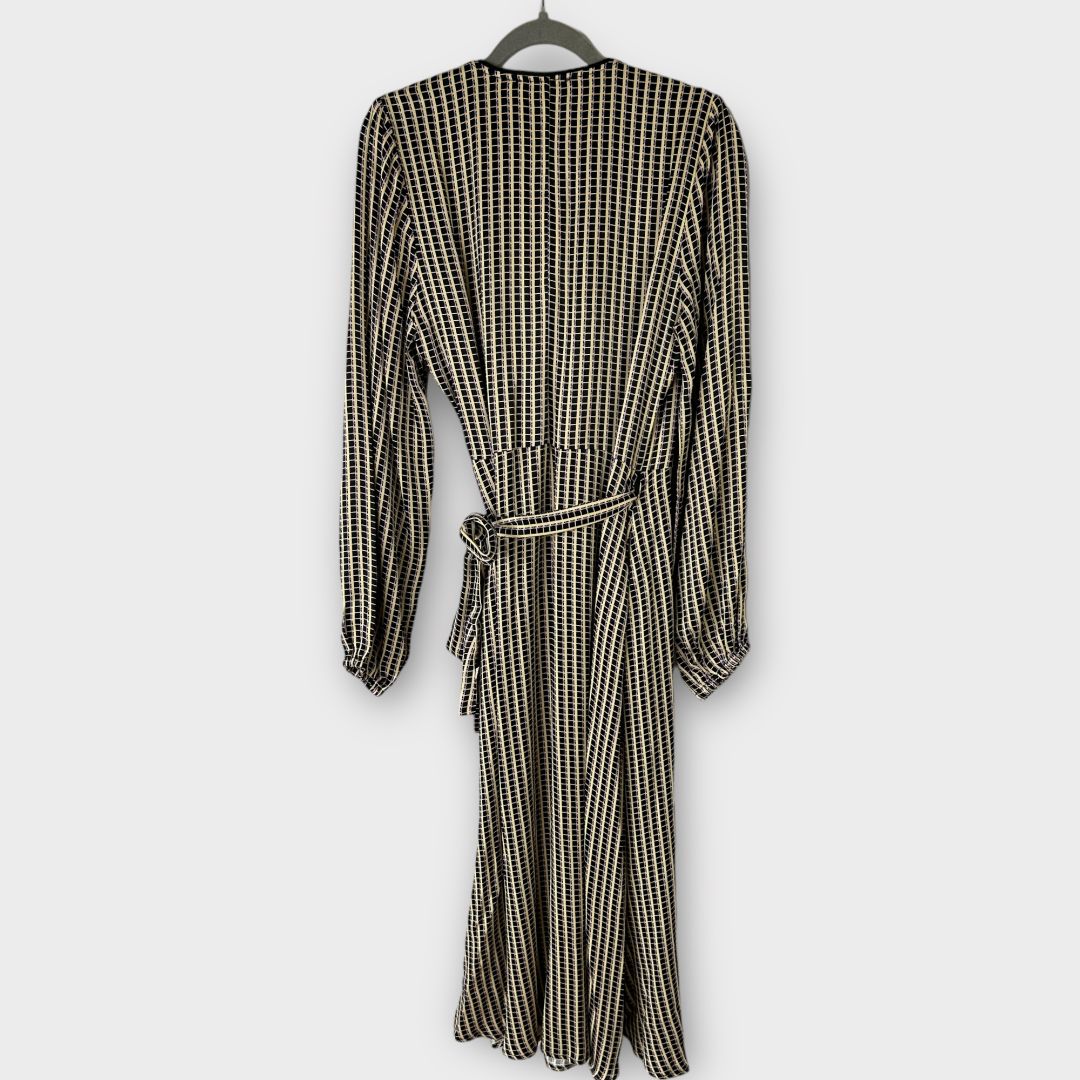 Second Female Wrap Midi Dress - S (8/10)