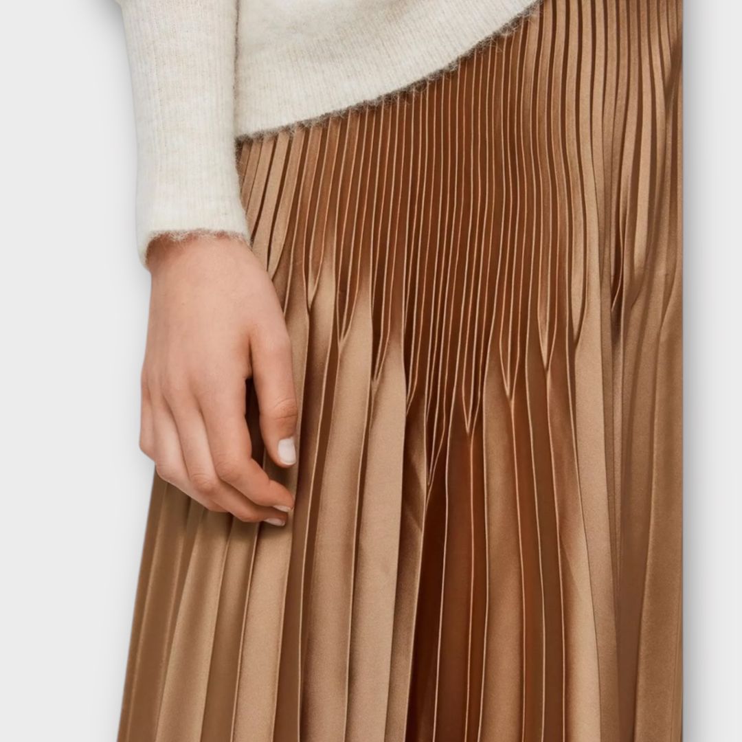 Selected Femme Harmony Pleated Midi Skirt - 10/12