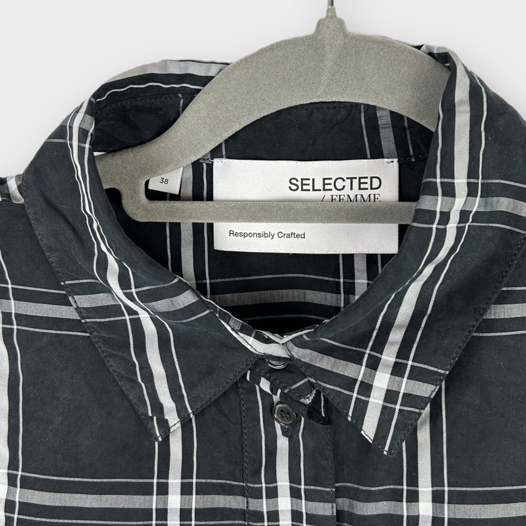 Selected Femme Rila Check Shirt - 12