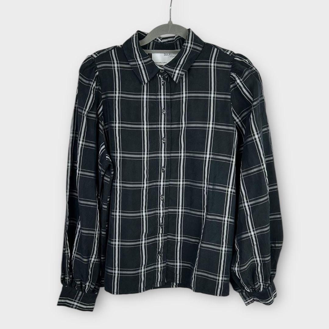 Selected Femme Rila Check Shirt - 12