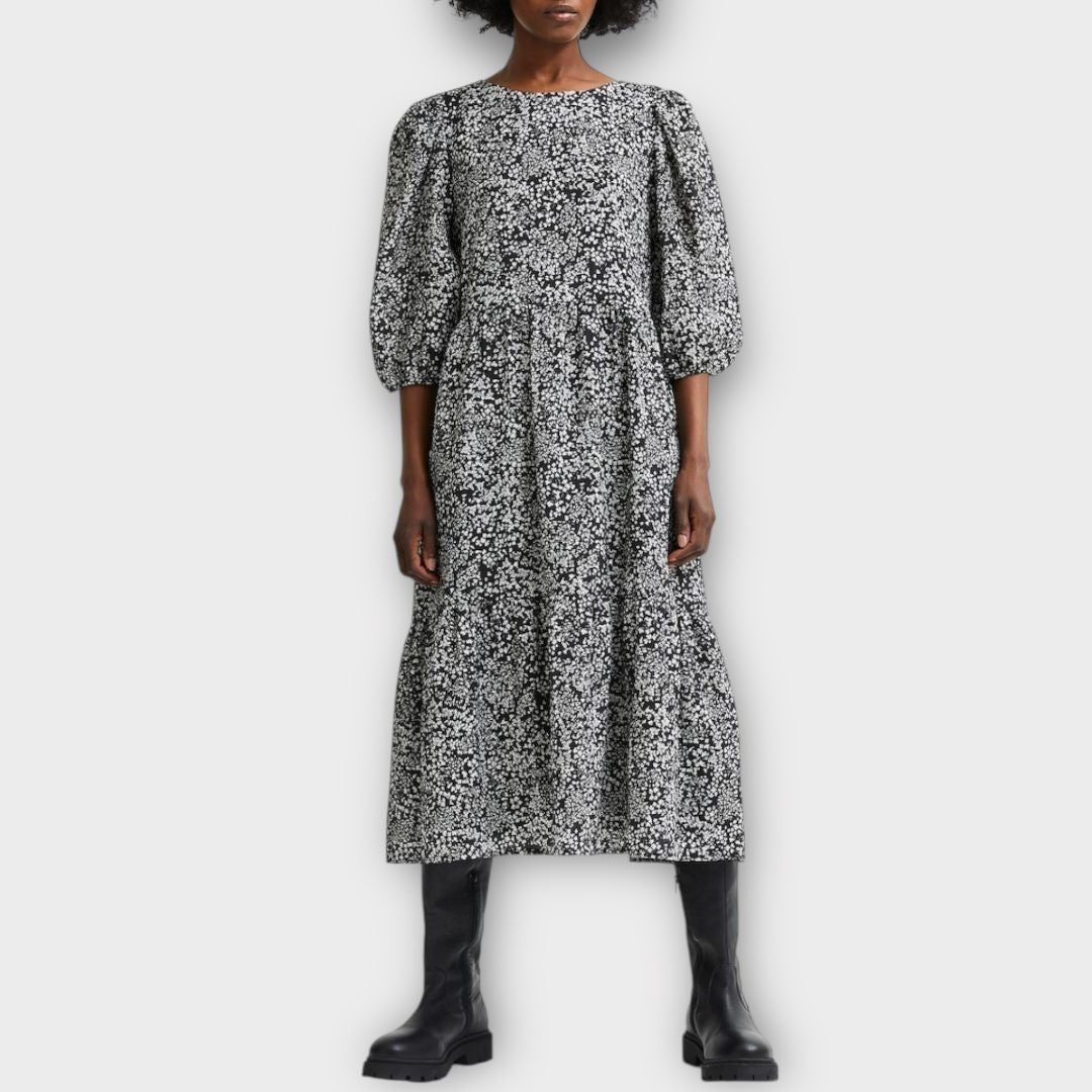 Selected Femme Viole Floral Dress - 12/14