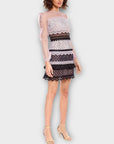 Self-Portrait Bellis Lace Trim Dress - 8
