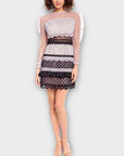 Self-Portrait Bellis Lace Trim Dress - 8