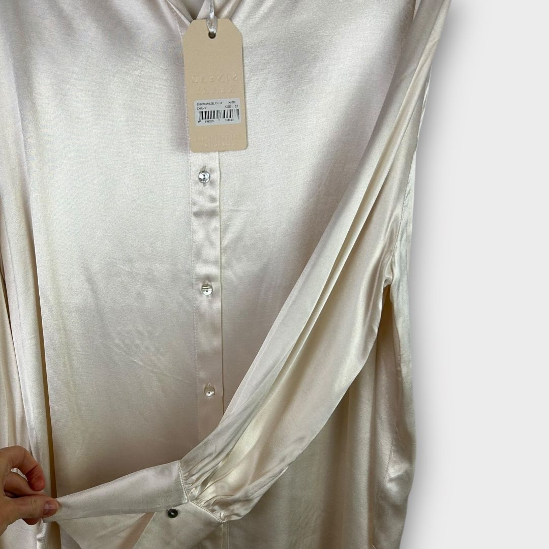 Sinead Keary Satin Shirt - 10
